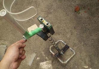 How to make a metal detector from a magnet at home