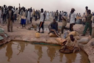 Steps to search for gold in Sudan