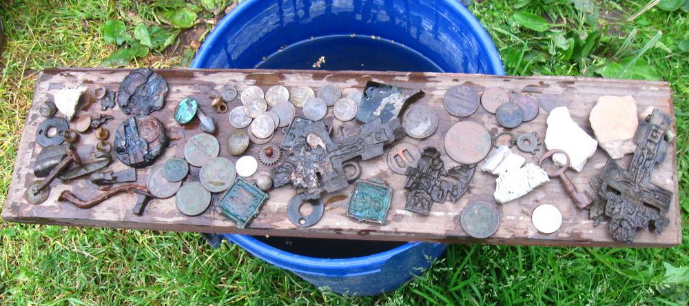 What can you find with a metal detector?