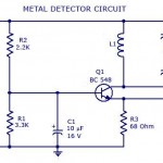 Metal Detector Circuit .