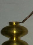 Pendulum search for treasures and burials, gold
